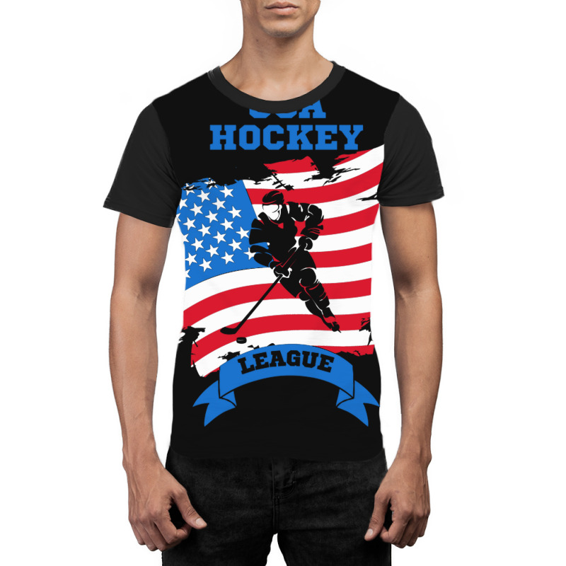 Usa Hockey League Graphic T-shirt | Artistshot