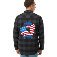 Usa Hockey League Flannel Shirt | Artistshot