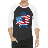 Usa Hockey League 3/4 Sleeve Shirt | Artistshot