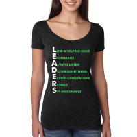 Boss Team Lead Manager Leadership Group Leaders Meaning T Shirt Women's Triblend Scoop T-shirt | Artistshot