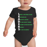 Boss Team Lead Manager Leadership Group Leaders Meaning T Shirt Baby Bodysuit | Artistshot