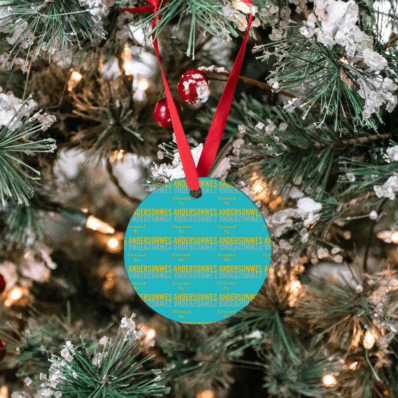 Directed By Wes Anderson Ornament | Artistshot