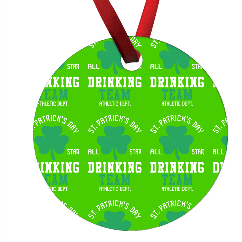 St. Patrick's Day Drinking Team Ornament | Artistshot