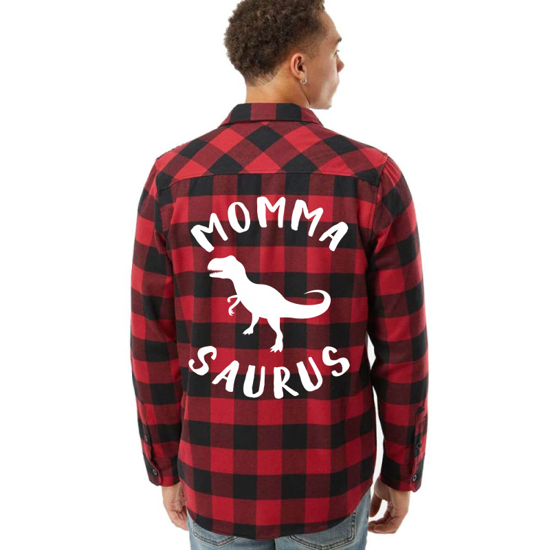 Momma Saurus Flannel Shirt | Artistshot