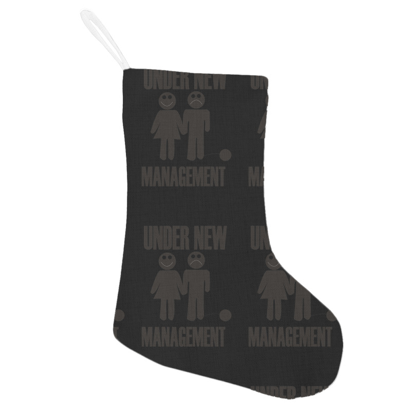 Under New Management Stag Night Wedding Mens Holiday Stocking | Artistshot