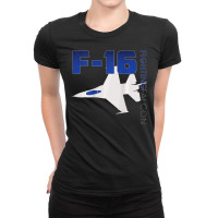 Limited Edition Us Air Force F-16 Fighting Falcon Ladies Fitted T-shirt | Artistshot