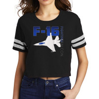 Limited Edition Us Air Force F-16 Fighting Falcon Scorecard Crop Tee | Artistshot