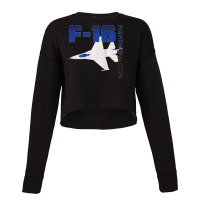 Limited Edition Us Air Force F-16 Fighting Falcon Cropped Sweater | Artistshot