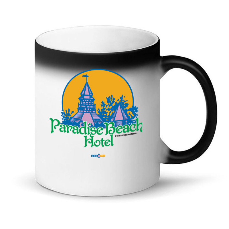 Paradise Beach Hotel Thunder In Paradise Magic Mug | Artistshot