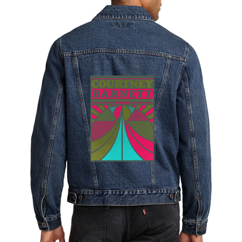 Courtney Barnett  Classic Retro Vintage Styled Music Poster Men Denim Jacket | Artistshot