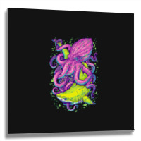 Ocean King Metal Print Square | Artistshot