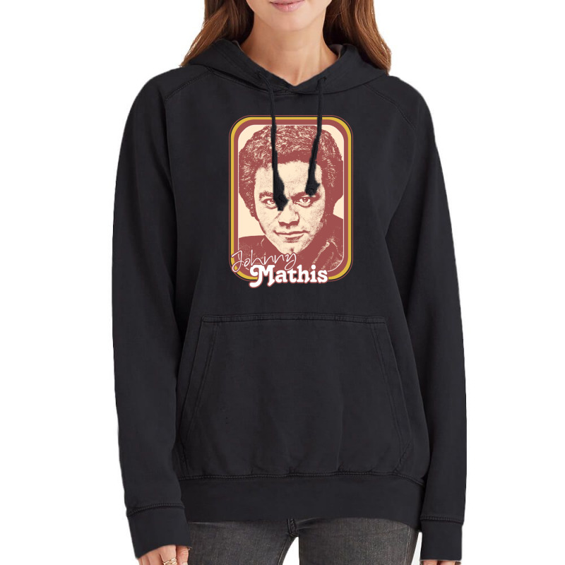 Johnny Mathis Retro Style Fan Design Gift Vintage Hoodie | Artistshot