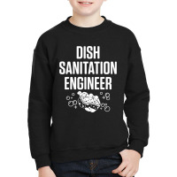 Dishwasher Sanitation Engineer Funny Dishwashing Gift Youth Sweatshirt | Artistshot