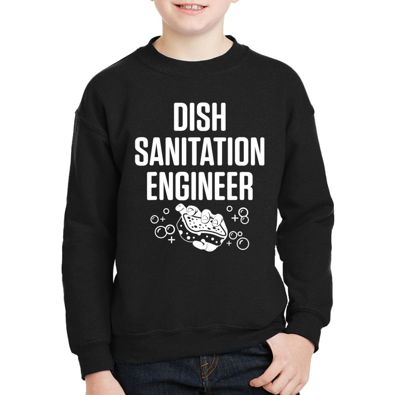 Dishwasher Sanitation Engineer Funny Dishwashing Gift Youth Sweatshirt by PeterArtist | Artistshot