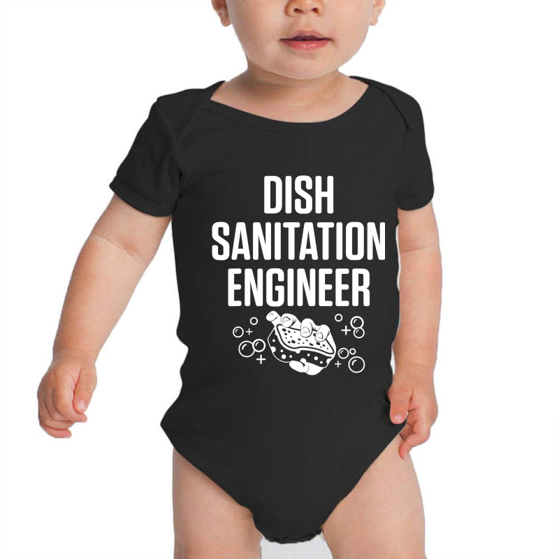 Dishwasher Sanitation Engineer Funny Dishwashing Gift Baby Bodysuit by PeterArtist | Artistshot