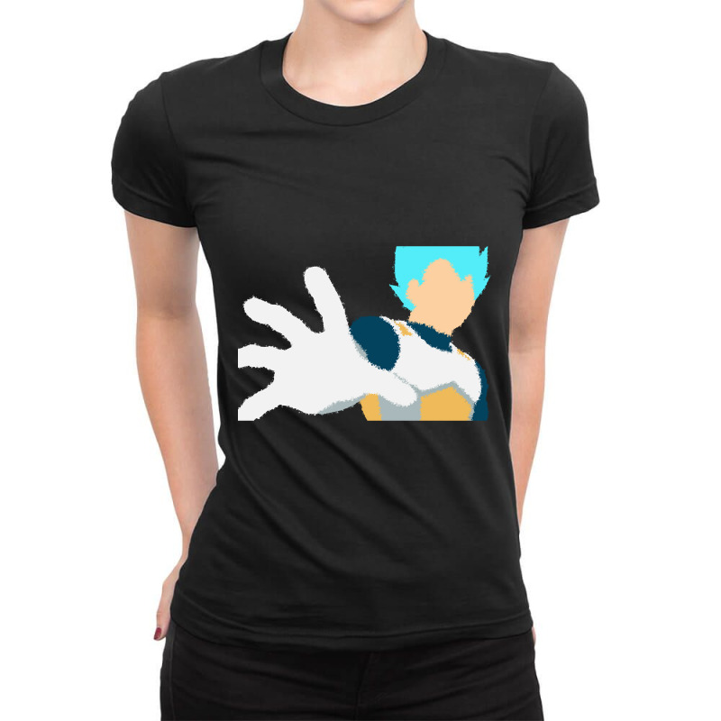 Hot Trend Super Saiyan Blue Vegeta Ladies Fitted T-Shirt by Box Bingham | Artistshot