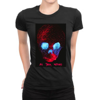 All Them Witches Atw Red Skull Ladies Fitted T-shirt | Artistshot