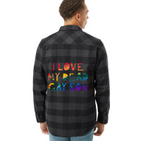 Limited Edition I Love My Dead Gay Son Flannel Shirt | Artistshot