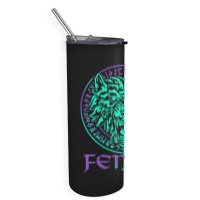 Hot Trend Fenrir Wolf Vargr Viking Norse Mythology Warg Myth Animal Skinny Tumbler | Artistshot