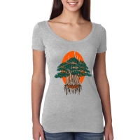 Bonsai Plant Women's Triblend Scoop T-shirt | Artistshot