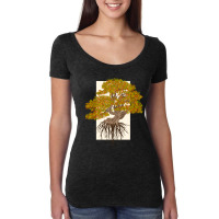 Bonsai Tree Women's Triblend Scoop T-shirt | Artistshot