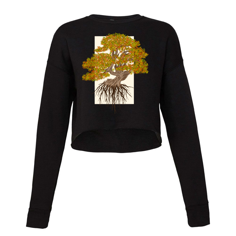 Bonsai Tree Cropped Sweater | Artistshot