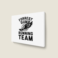 Forrest Gump Running Team Landscape Canvas Print | Artistshot