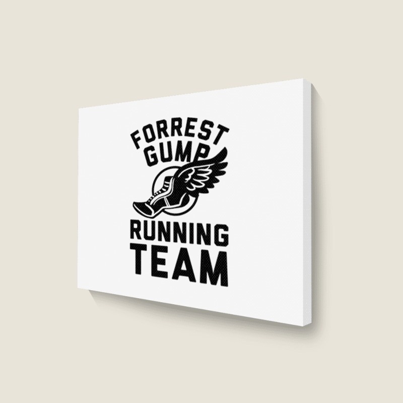 Forrest Gump Running Team Landscape Canvas Print by ROXANZALEZ | Artistshot