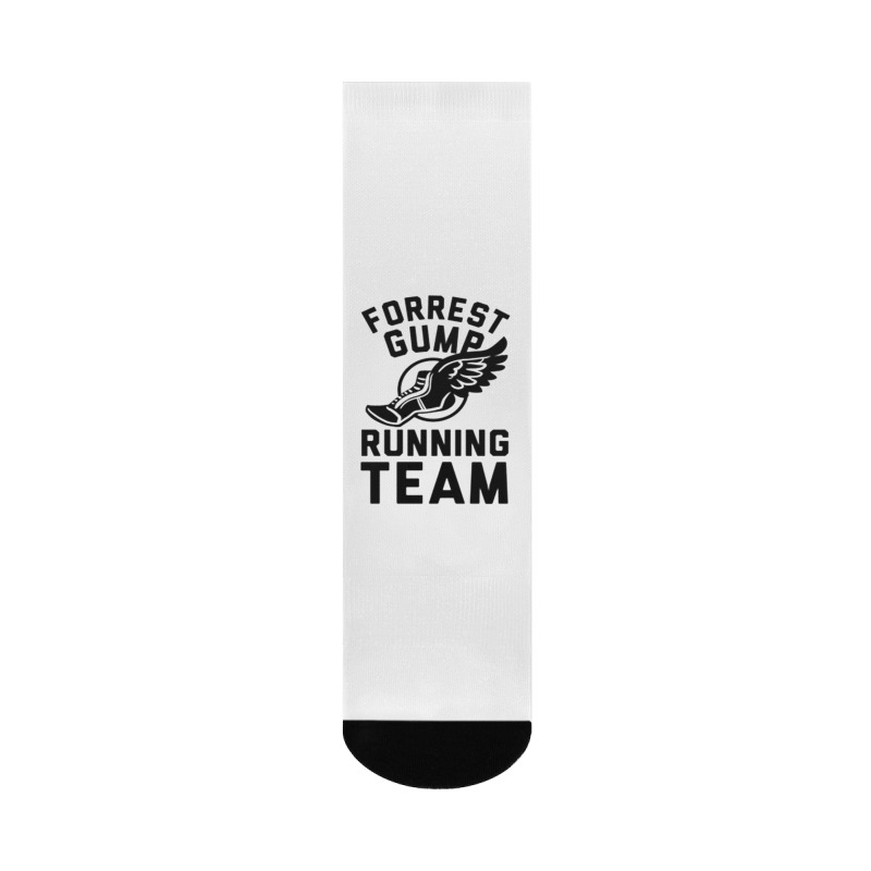 Forrest Gump Running Team Crew Socks by ROXANZALEZ | Artistshot