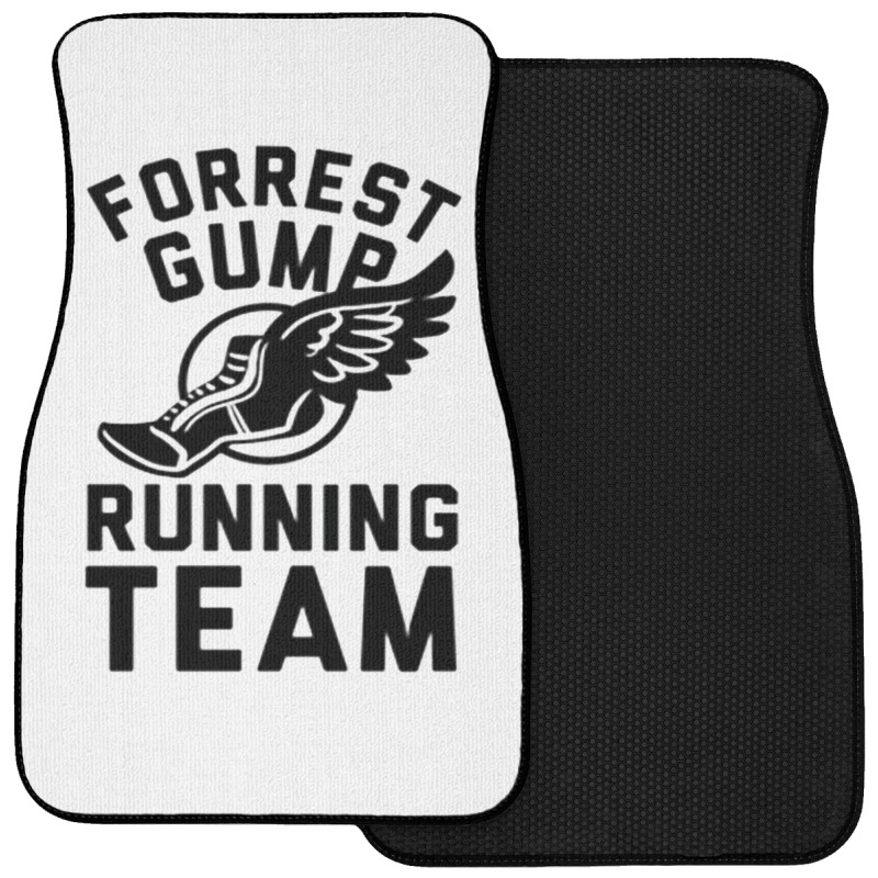 Forrest Gump Running Team Front Car Mat by ROXANZALEZ | Artistshot