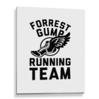 Forrest Gump Running Team Metal Print Vertical | Artistshot