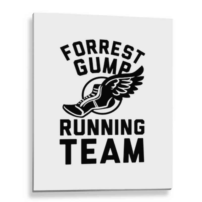 Forrest Gump Running Team Metal Print Vertical by ROXANZALEZ | Artistshot