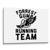 Forrest Gump Running Team Metal Print Horizontal | Artistshot