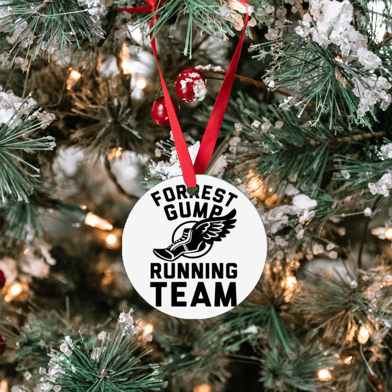 Forrest Gump Running Team Ornament by ROXANZALEZ | Artistshot