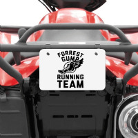 Forrest Gump Running Team Atv License Plate | Artistshot