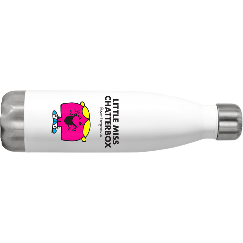 Limited Edition Mr. Men Little Miss Chatterbox Stainless Steel Water Bottle | Artistshot