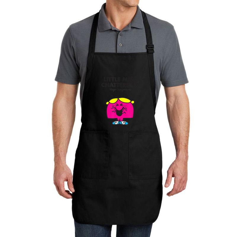 Limited Edition Mr. Men Little Miss Chatterbox Full-length Apron | Artistshot