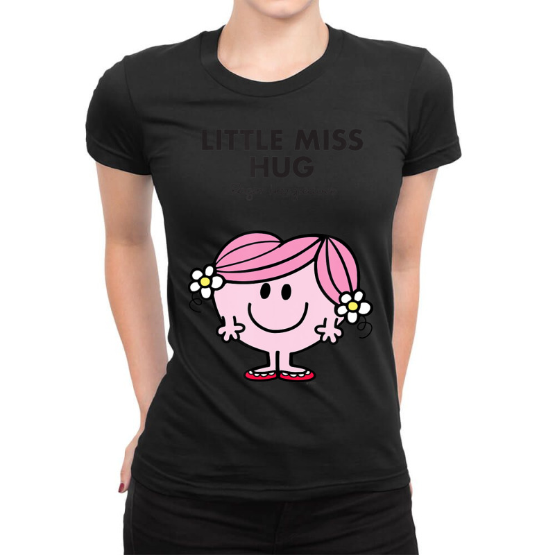 Limited Edition Mr. Men Little Miss Hug Ladies Fitted T-Shirt by Milne Charlton | Artistshot