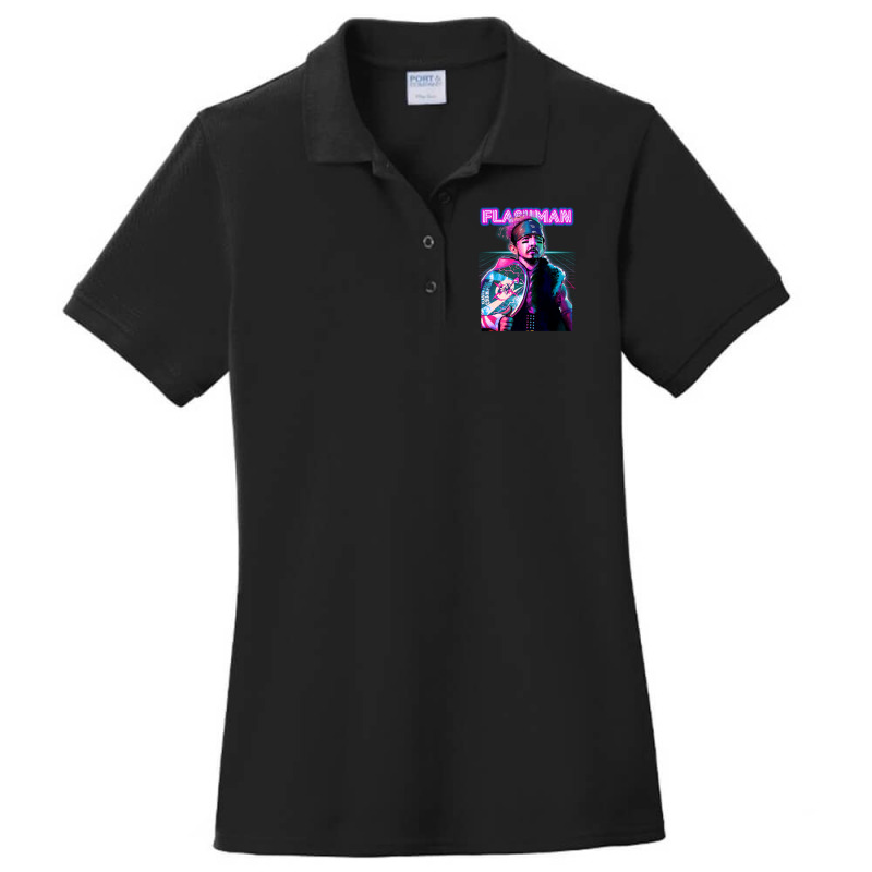 Flashman 'dominate Decade' Design Ladies Polo Shirt by AbeaJuanje | Artistshot