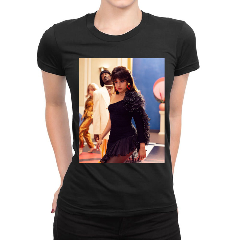 Luxury Her Black Dress Ladies Fitted T-Shirt by LisaBurlingame | Artistshot