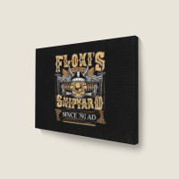 Limited Edition Flokis Shipyard Kattegat Since 793 Ad Norse Mythology Landscape Canvas Print | Artistshot