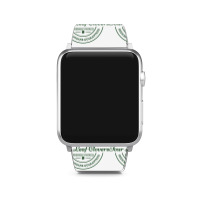 Good Omen Four Leaf Clover Apple Watch Band | Artistshot