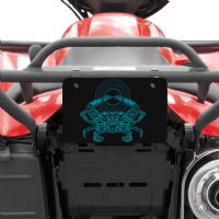 Crustacean Groove Atv License Plate | Artistshot