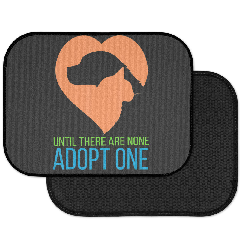 Limited Edition Until There Are None Adopt One Rear Car Mat | Artistshot