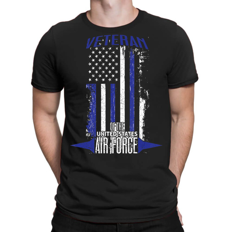 Trending Veteran Of The United States Vintage Us Air Force Flag T-shirt | Artistshot