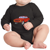 Limited Edition Ussr Cars Long Sleeve Baby Bodysuit | Artistshot