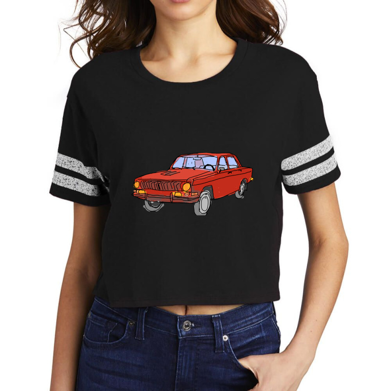 Limited Edition Ussr Cars Scorecard Crop Tee by Box Bingham | Artistshot