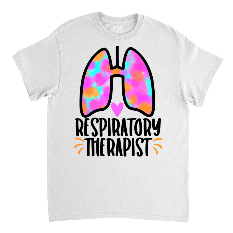 Cute Respiratory Therapy Therapist Rt Lung Gift Funny Tee Long Sleeve Classic T-shirt | Artistshot