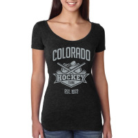 Distressed Avalanche Retro Party Tailgate Gameday Fan Gift T Shirt Women's Triblend Scoop T-shirt | Artistshot