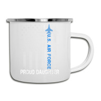 Hot Trend Vintage Proud Daughter Us Air Force Flag Usaf Camper Cup | Artistshot